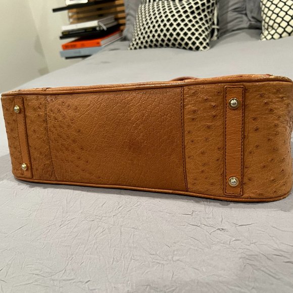 90s Vintage Cape Cobra Pig Skin Handbag - Picture 8 of 14